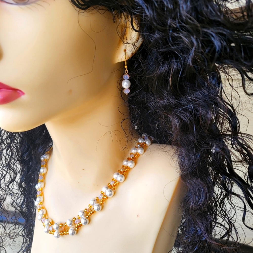 Original pearl jewelry set